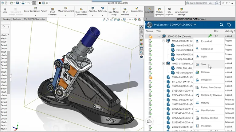 SOLIDWORKS Design en la plataforma 3DEXPERIENCE
